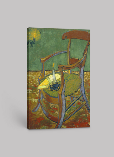 Vincent van Gogh’s “Van Gogh’s Chair” – Captivating Canvas Art Print