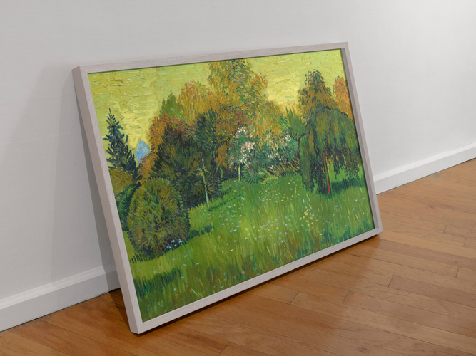 Vincent van Gogh’s “Park Landscape” – Serene and Vibrant Canvas Art