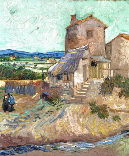 Vincent van Gogh’s “The Old Mill” – Timeless Canvas Art Print