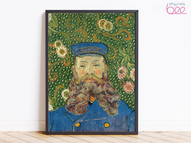 Vincent van Gogh’s “Portrait of Joseph Roulin” – Premium Canvas Art Print