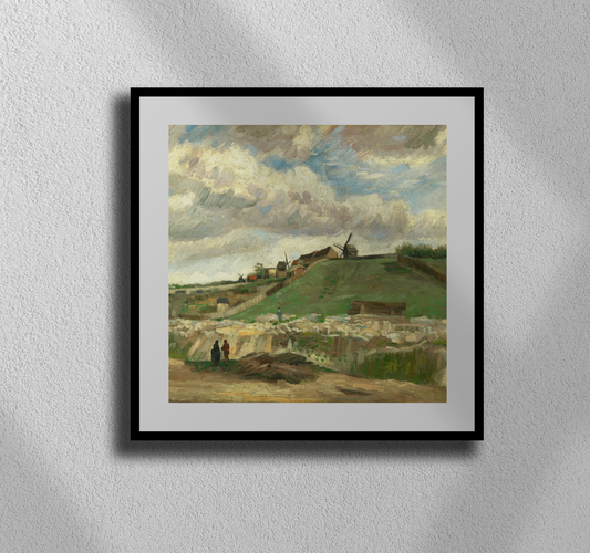 Van Gogh’s “Landscape with Windmills” – Timeless Countryside Canvas Art