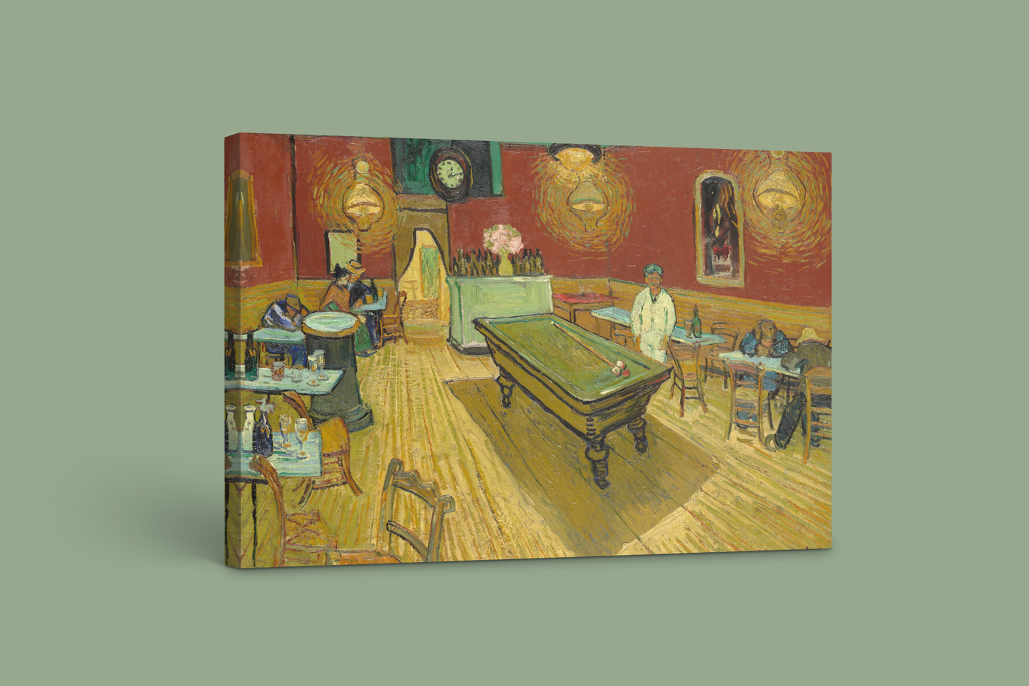 Vincent van Gogh’s "The Night Café" – Canvas Art Print