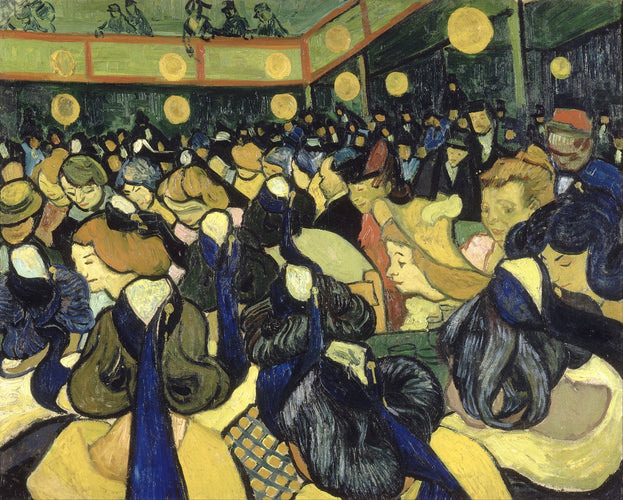 Vincent van Gogh’s “Dance Hall in Arles” – Canvas Art Print