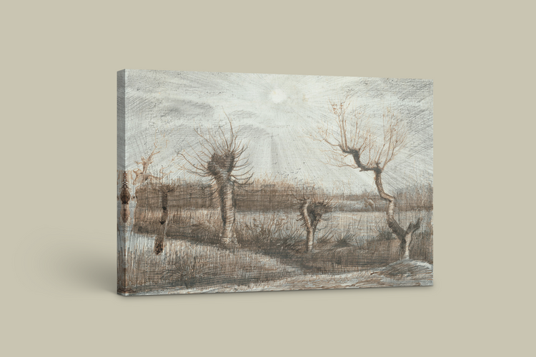 Vincent van Gogh’s “The Pollard Willow” – Canvas Art Print