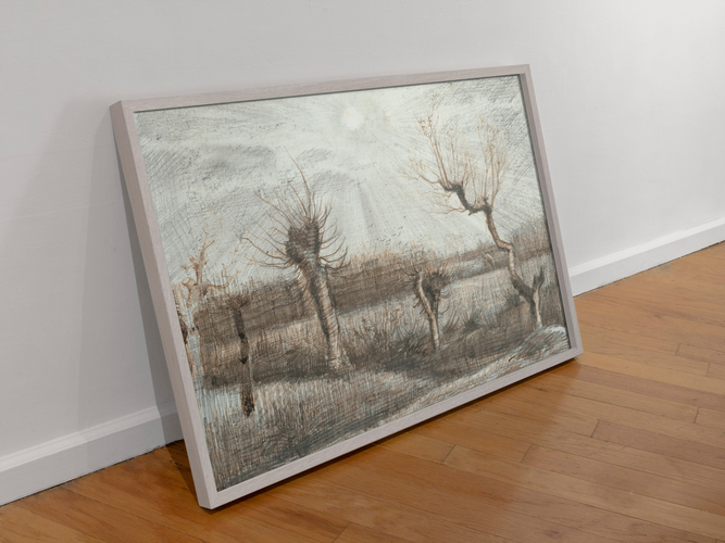 Vincent van Gogh’s “The Pollard Willow” – Canvas Art Print