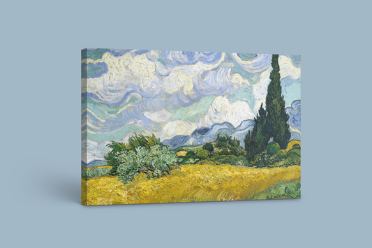 Vincent van Gogh’s “Wheat Field with Cypresses” – Canvas Art Print