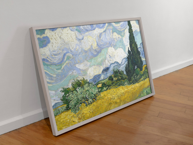 Vincent van Gogh’s “Wheat Field with Cypresses” – Canvas Art Print