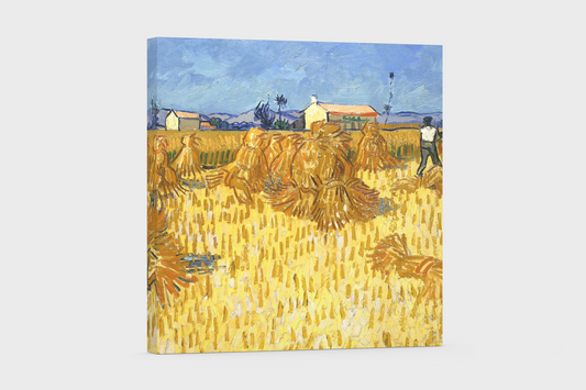 Vincent van Gogh’s “Harvest in Provence” – Canvas & Framed Art Print