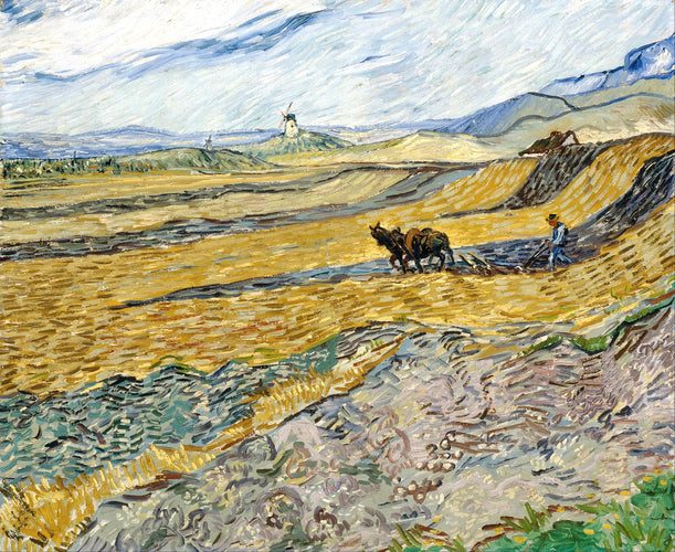 Vincent van Gogh’s “The Ploughman” – Canvas Art Print