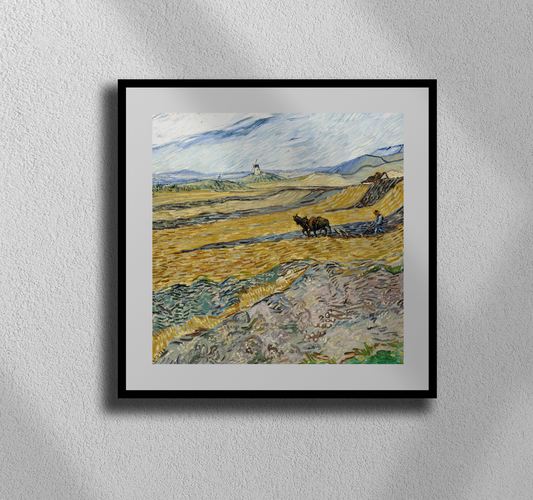 Vincent van Gogh’s “The Ploughman” – Canvas Art Print