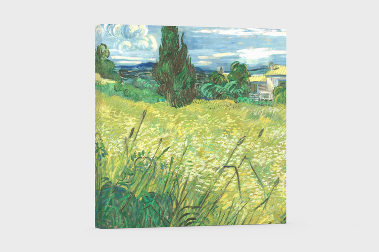 Vincent van Gogh’s “Meadow in Bloom” – Canvas Art Print