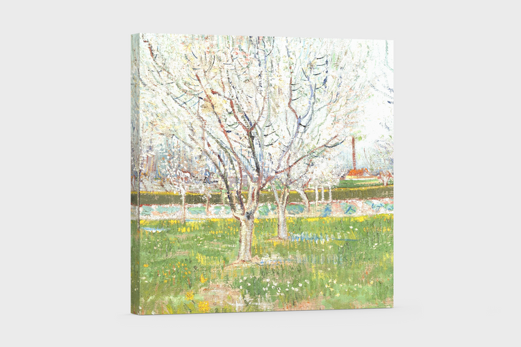 Vincent van Gogh’s “Orchard in Bloom” – Canvas Art Print