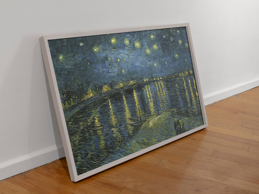 Vincent van Gogh’s “Starry Night Over the Rhône” – Premium Canvas Art