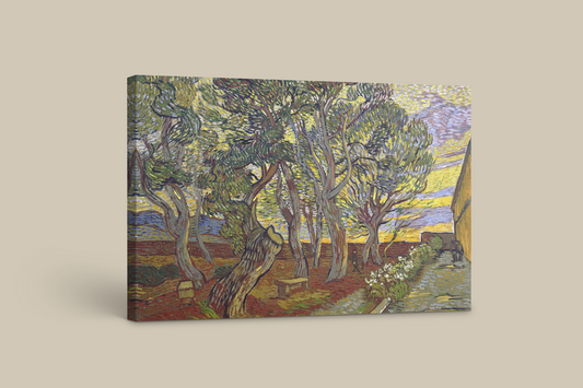 Vincent van Gogh’s “The Garden of Saint-Paul Hospital” – Stunning Canvas Art