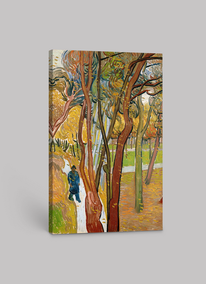 Vincent van Gogh’s “Path in the Woods” – Premium Canvas Art Print