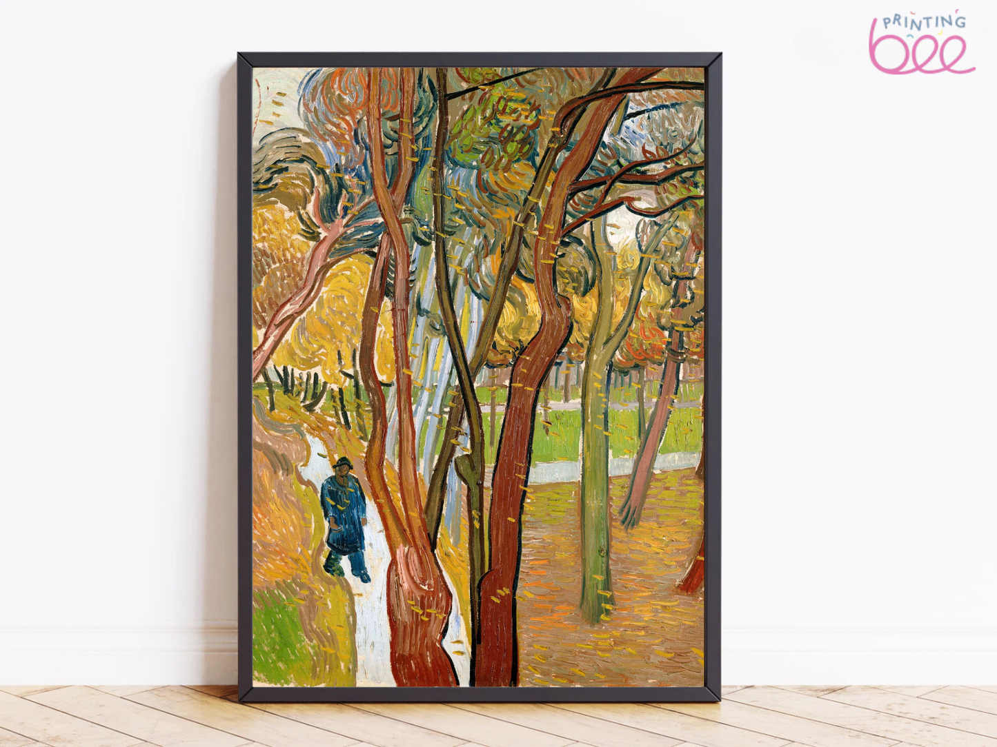 Vincent van Gogh’s “Path in the Woods” – Premium Canvas Art Print