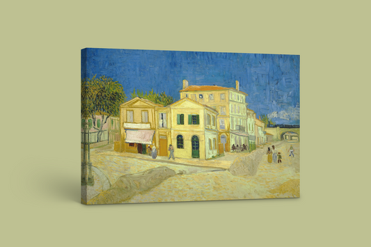 Vincent van Gogh’s “The Yellow House” – Captivating Canvas Print