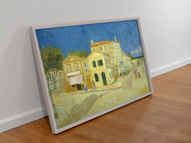 Vincent van Gogh’s “The Yellow House” – Captivating Canvas Print