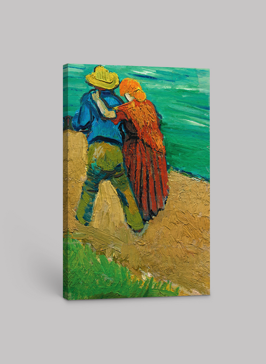 Vincent van Gogh’s “The Lovers” – Premium Canvas Art Print