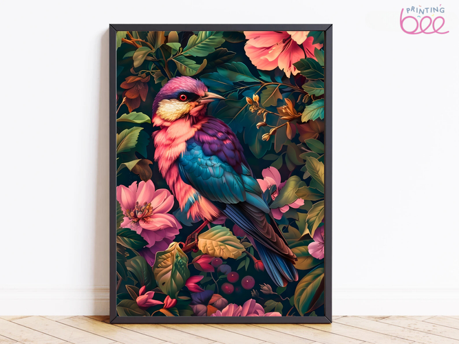 William Morris Bird & Blossom Art Print – Canvas & Paper Edition