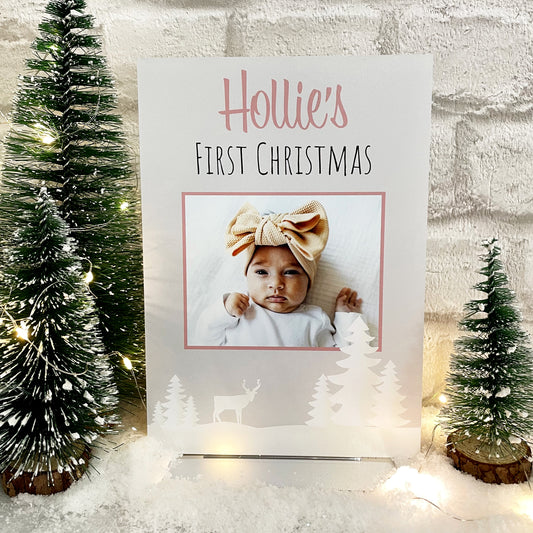 Baby's First Christmas Plaque