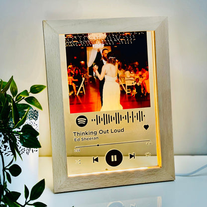 Personalised LED Spotify Acrylic Song Frame