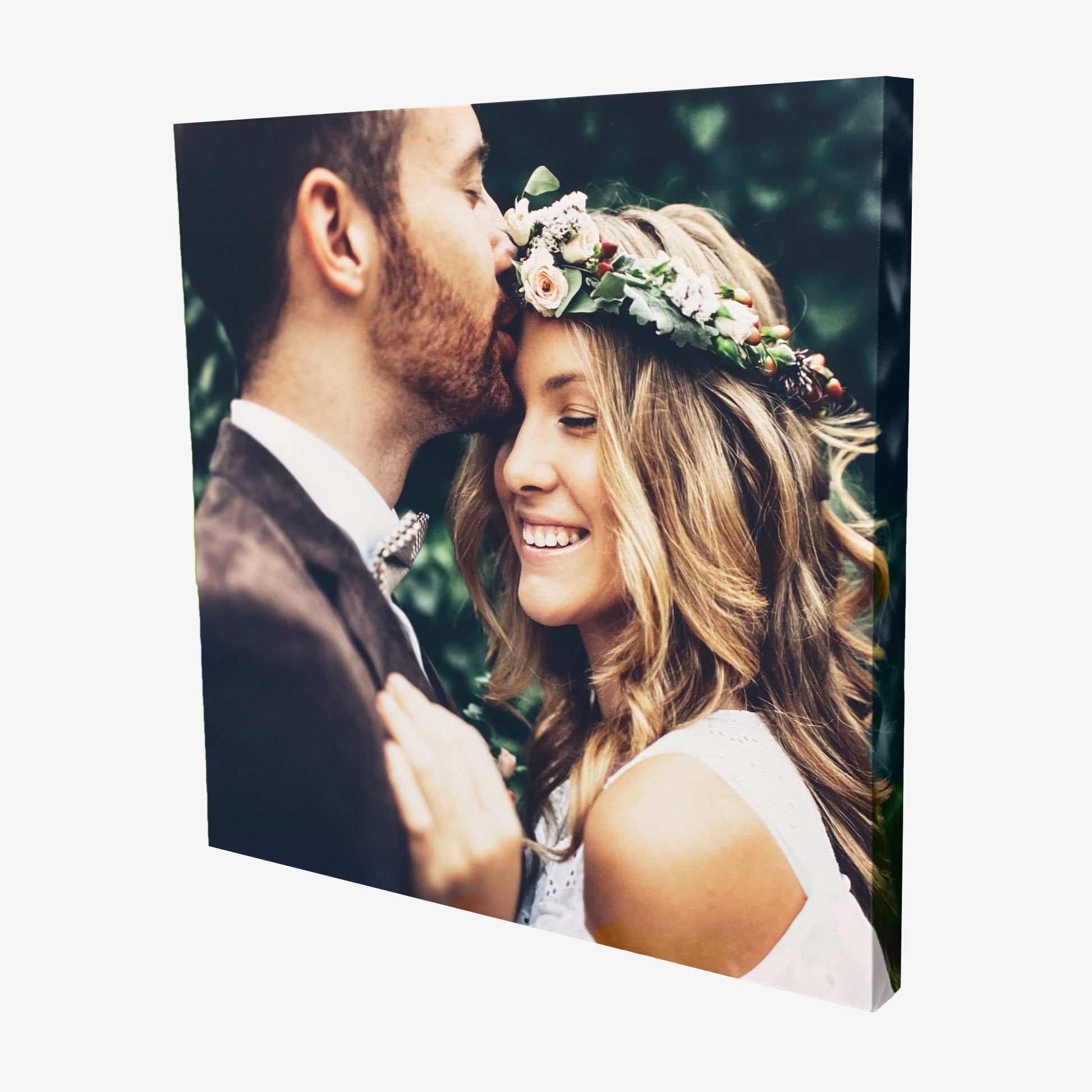 Canvas picture frame of wedding 