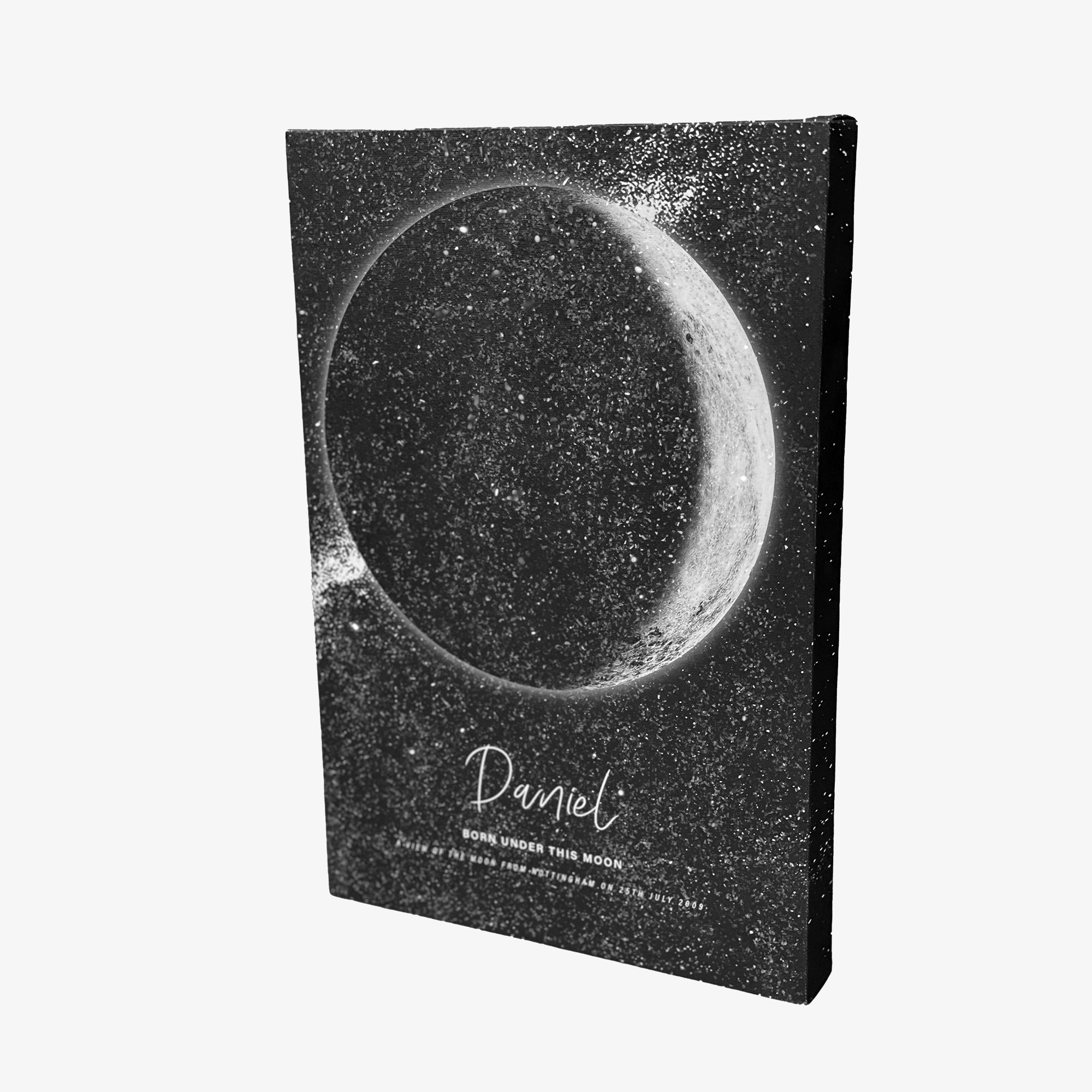 Star Map Diamond Dust Canvas